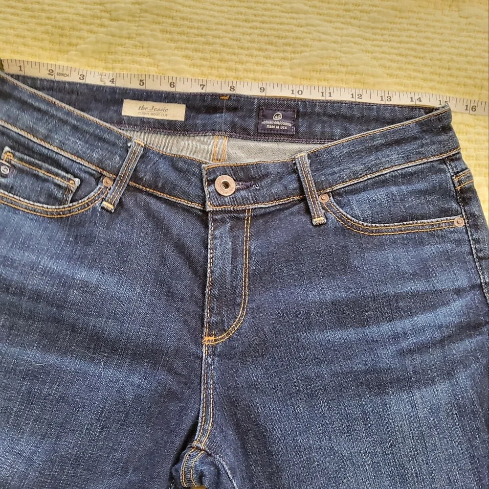 AG Adriano Goldschmied The Jessie Curve Boot Cut Flare Jeans Size 28